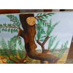 Средна картина масло на платно Испания - 3785